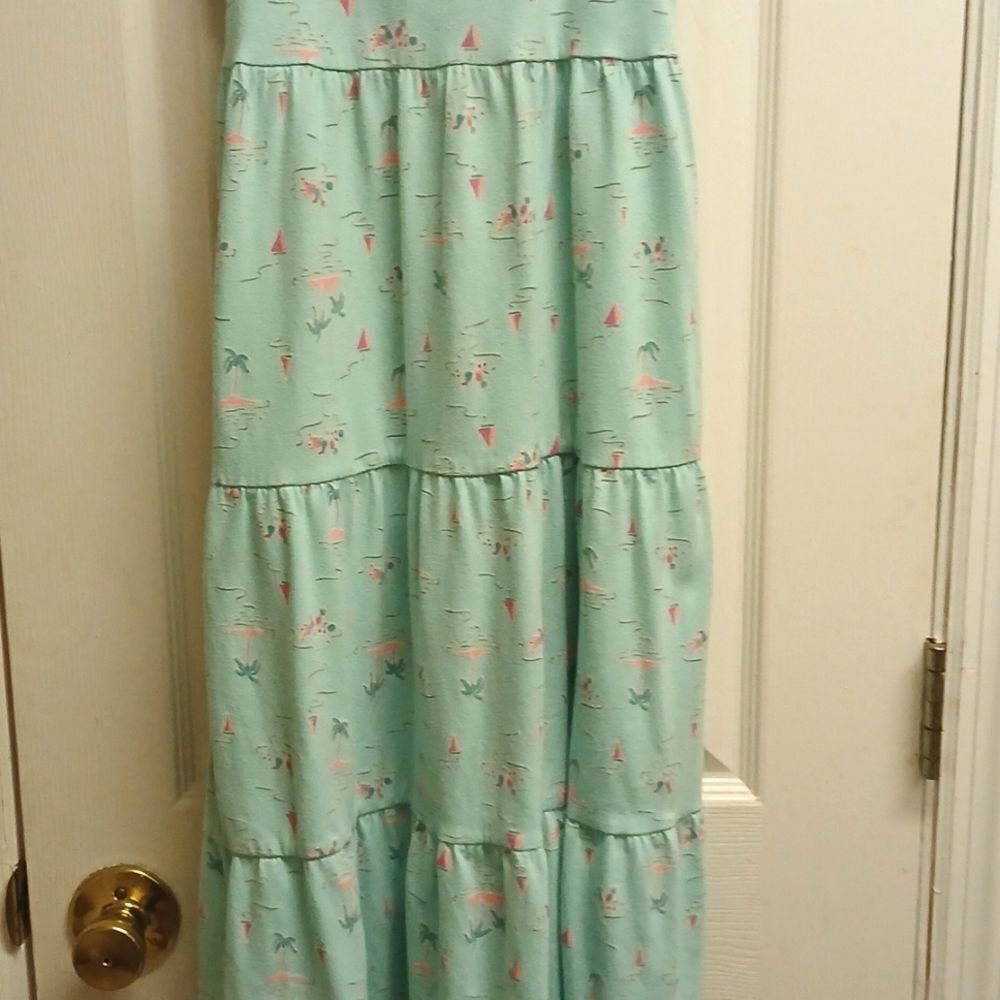 🩷CAT & JACK SIZE M 7/8 Mint Green GIRLS Sundress - Picture 4 of 7